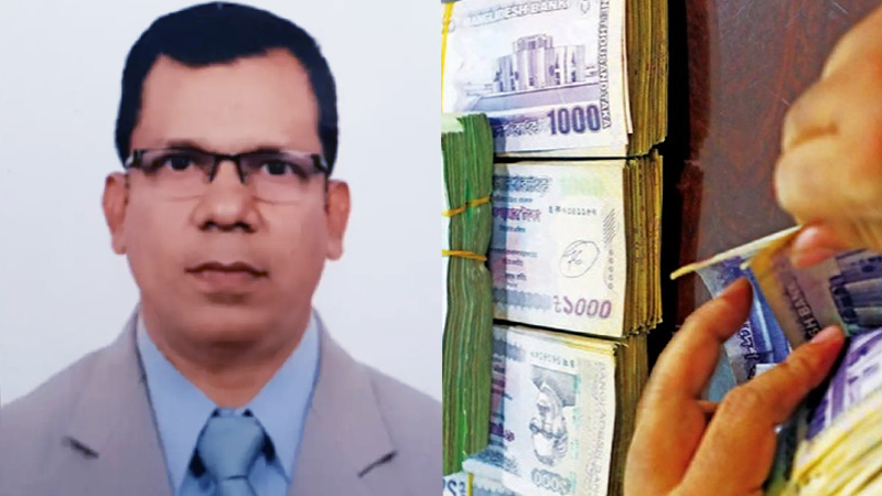 ঘুষের ১৬ লাখ টাকা ফেরত দিলেন প্রকৌশলী