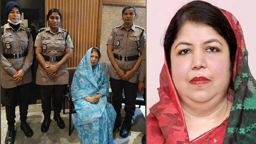 সাবেক স্পিকার শিরীন শারমিন চৌধুরী আটক