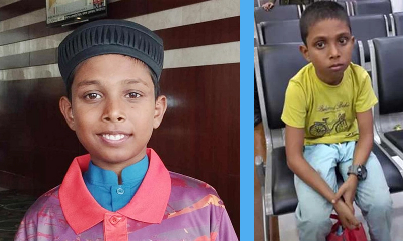 বিমানে চড়ার স্বপ্নপূরণ হলো শিশু জুনায়েদের