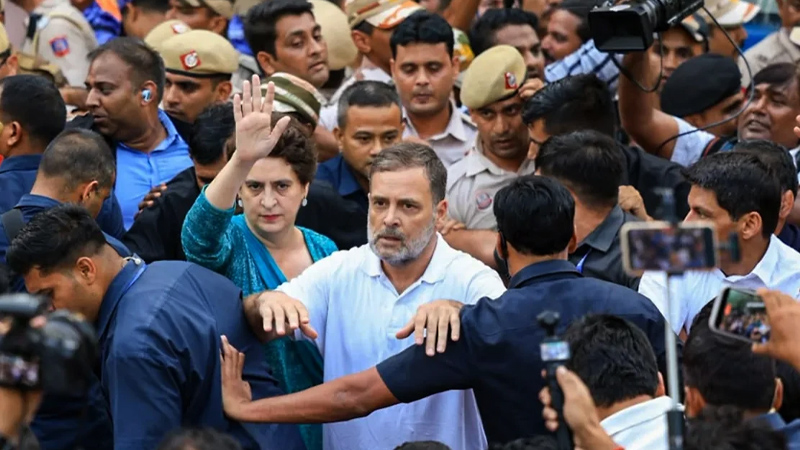 কংগ্রেস বাংলাদেশ-নেপালের মতো ‘নৈরাজ্য’ সৃষ্টির চেষ্টা করছে: বিজেপি