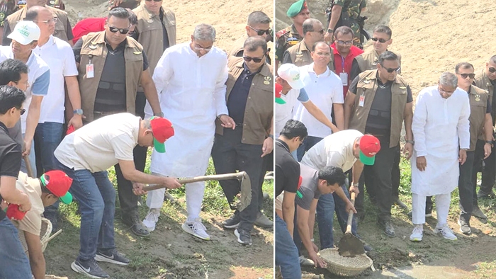 খাল খনন কর্মসূচির উদ্বোধন করলেন প্রধানমন্ত্রী