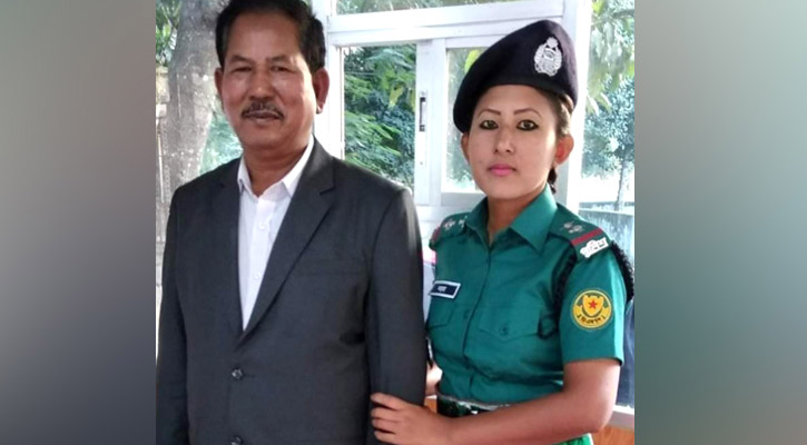 সার্জেন্টে মহুয়া হাজংয়ের আহত বাবাকেই দায়ী করে জিডি