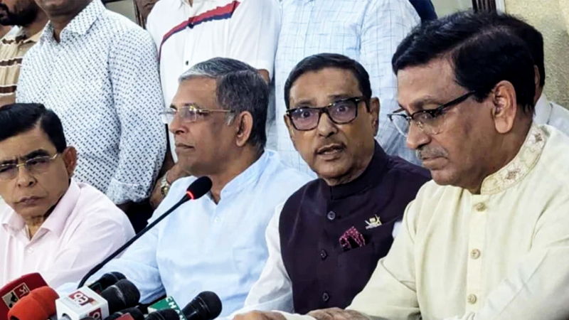 সাবেক সেনাপ্রধানের ওপর নিষেধাজ্ঞা ভিসানীতির প্রয়োগ নয় : ওবায়দুল কাদের