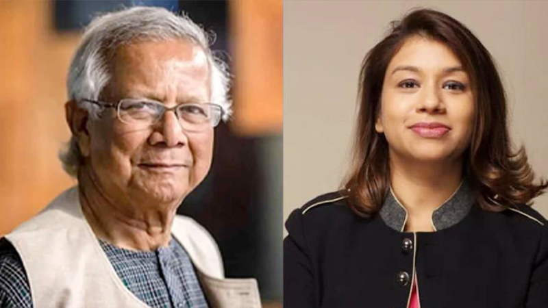 সাক্ষাতের প্রস্তাব প্রত্যাখ্যান ড. ইউনূসের, হতাশ টিউলিপ