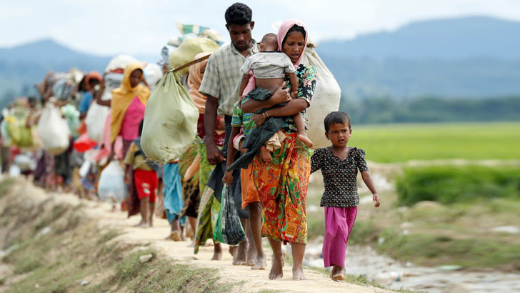আবারও রোহিঙ্গা ঢুকছে কক্সবাজারে