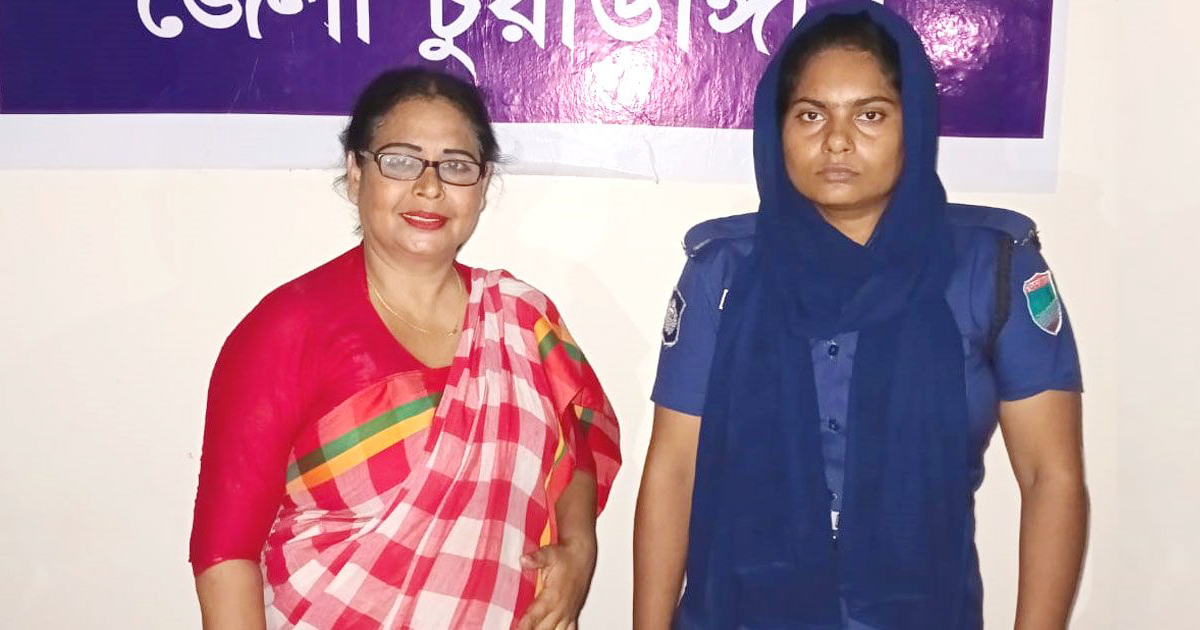 প্রধান শিক্ষককে কিল-ঘুষি: যুব মহিলা লীগ নেত্রী রানু গ্রেপ্তার