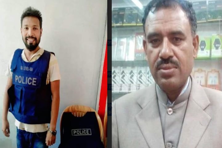 বগুড়ায় স্বেচ্ছাসেবক লীগ নেতার গায়ে পুলিশের জ্যাকেট, এসআই প্রত্যাহার