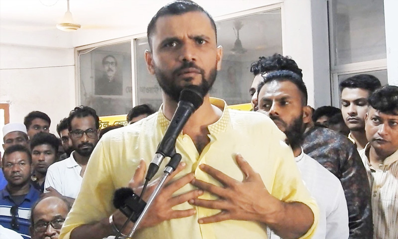 প্রধানমন্ত্রী না থাকলে নড়াইলও থাকবে না, আমিও থাকব না : মাশরাফি
