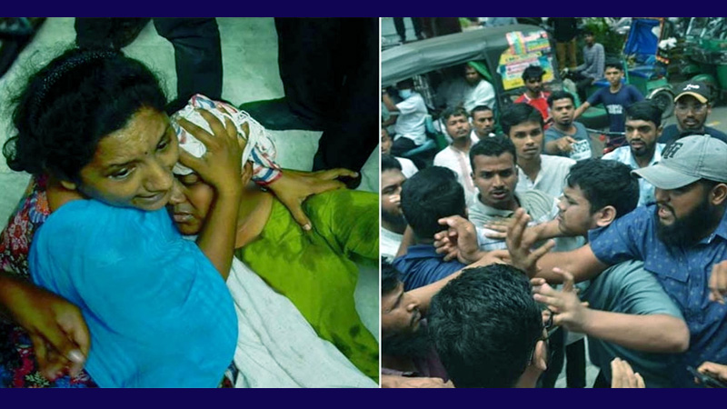 নারী শিক্ষার্থীকে লাথি, ছাত্রশিবির যা বলছে 