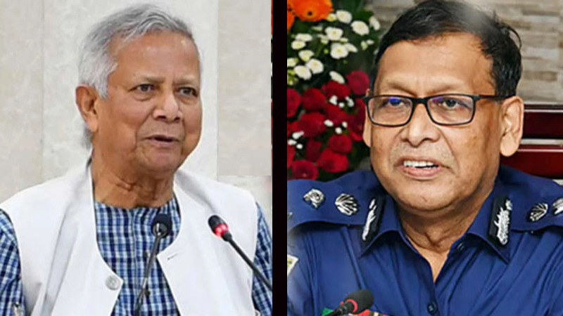 আইজিপি বাহারুলের বরখাস্ত চেয়ে প্রধান উপদেষ্টার কাছে আবেদন